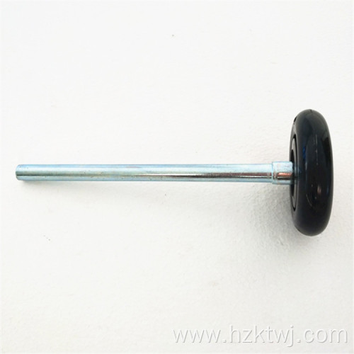 3*7 Garage door black nylon roller